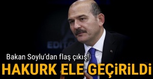 Bakan Soylu: Hakurk hattında birçok nokta ele geçirildi