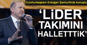 Cumhurbaşkanı Erdoğan: 'Kandil'deki lider takımını hallettik'
