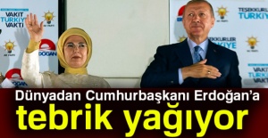 Dünyadan Cumhurbaşkanı Erdoğan’a seçim tebrikleri