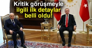 Erdoğan-Bahçeli görüşmesiyle ilgili ilk detaylar!