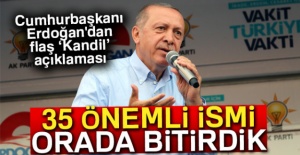 Erdoğan'dan flaş Kandil açıklaması!