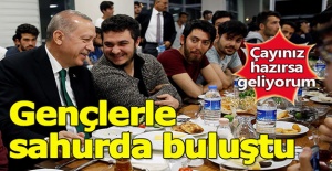 Erdoğan'dan sürpriz tweet: Çayınız hazırsa geliyorum