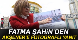 Fatma Şahin’den Akşener’e fotoğraflı yanıt