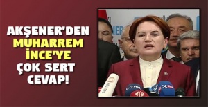 Meral Akşener'den Muharrem İnce'ye yanıt