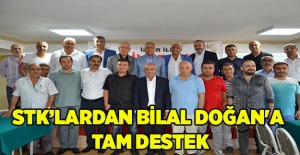 STK’lardan Bilal Doğan'a Tam Destek