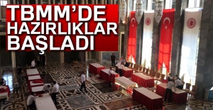 TBMM'de yeni dönem hazırlıkları başladı