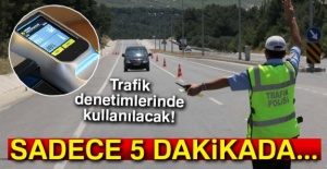 Uyuşturucu madde testi artık nefesten yapılacak