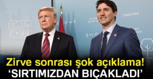 Zirve sonrası şok açıklama!