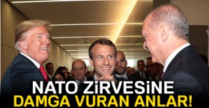 NATO zirvesine damga vuran anlar!