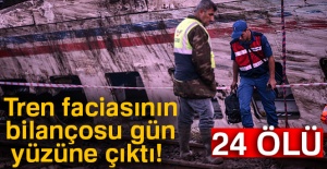 Tren faciasının bilançosu gün yüzüne çıktı: 24 ölü