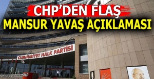 CHP’den flaş Mansur Yavaş açıklaması