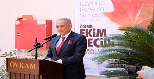 Ödemiş’te Ekim Geçidi Karma Resim Sergisi Açıldı