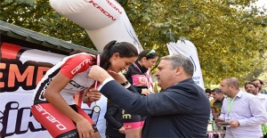 Yunusemre'de nefes kesen maraton