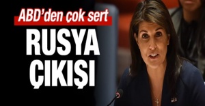 ABD'den Çok Sert Rusya Açıklaması!