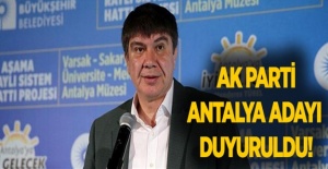 AK Parti Antalya Adayı Duyuruldu