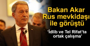 Bakan Akar Rus mevkidaşı ile görüştü