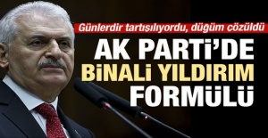 Binali Yıldırım İçin Yeni Formül