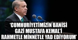 Cumhurbaşkanı Erdoğan'dan Mesaj