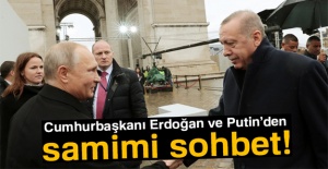 Cumhurbaşkanı Erdoğan ile Putin görüştü