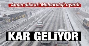 Dikkat, Kar Geliyor!