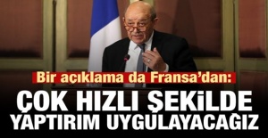 Fransa'dan Yaptırım Açıklaması!