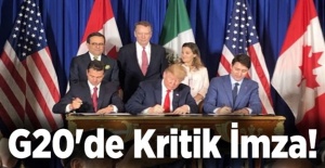 G20'de Kritik İmza!