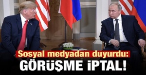 Görüşmeyi İptal Etti!