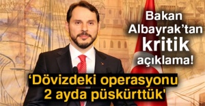 Hazine Bakanı Albayrak Açıkladı