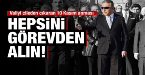 Konya Valisi'nden 'Hepsini Görevden Alın' Talimatı