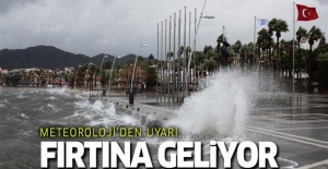 Meteoroloji'den Son Dakika Fırtına Uyarısı