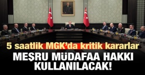 MGK'dan Meşru Müdafaa Açıklaması