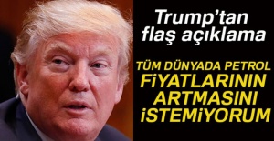 'Petrol fiyatlarının artmasını istemiyorum'