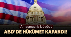ABD'de federal hükümet bir kez daha kısmen kapandı
