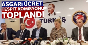 Asgari Ücret Tespit Komisyonu Toplandı