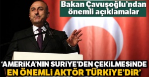 Bakan Çavuşoğlu'dan önemli açıklamalar!