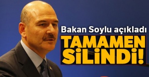 Bakan Soylu açıkladı! 'Kırsaldan tamamen silindi'