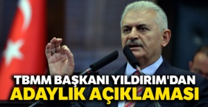 Binali Yıldırım'dan adaylık açıklaması