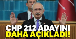 CHP 212 Adayını Daha Açıkladı!