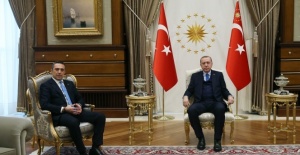 Cumhurbaşkanı Erdoğan, Ali Koç'u kabul etti