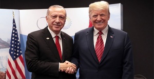Cumhurbaşkanı Erdoğan, Trump'la bir araya geldi