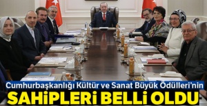 Cumhurbaşkanlığı Kültür ve Sanat Büyük Ödülleri'nin sahipleri belli oldu!