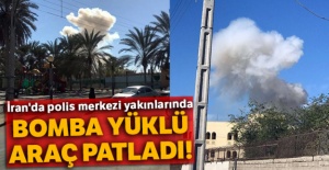 İran'da Polis Merkezi Yakınında Patlama!