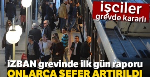 İZBAN grevinde ilk gün raporu: Onlarca sefer artırıldı