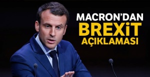 Macron'dan Brexit açıklaması