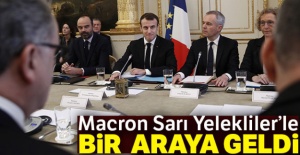 Macron Sarı Yelekliler'le bir araya geldi