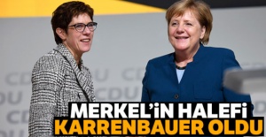 Merkel'in halefi Karrenbauer oldu