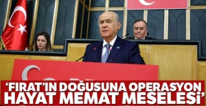MHP lideri Bahçeli: 'Fırat'ın doğusuna tam saha operasyon hayat memat meselesi'