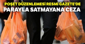 Poşet düzenlemesi Resmi Gazete'de