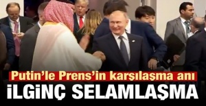 Putin ve Veliaht Prens'in Selamlaşma Şekli Dikkat Çekti