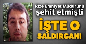 Rize Emniyet Müdürünü şehit eden saldırganın fotoğrafı ortaya çıktı!